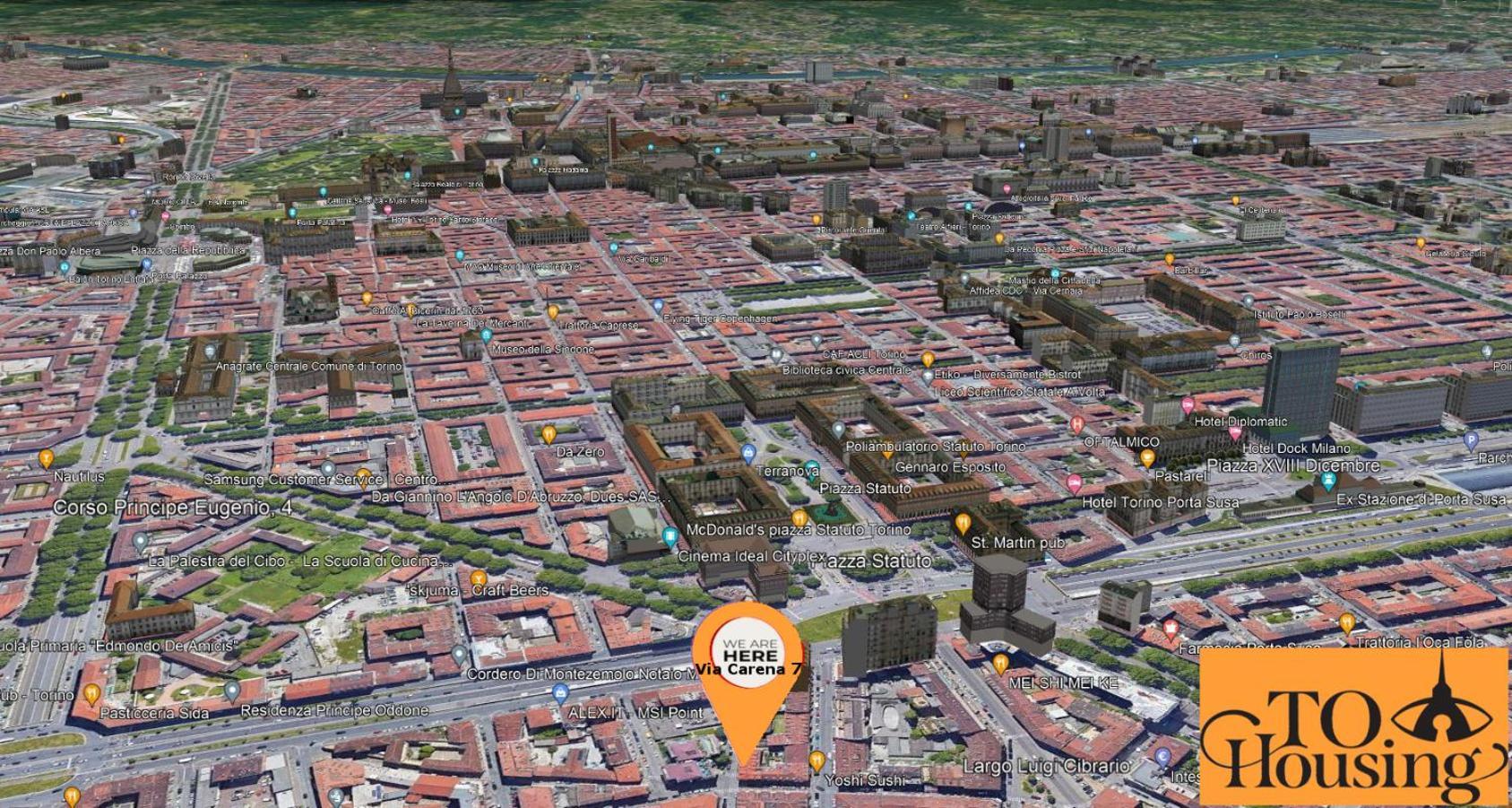 To-Housing3, Luce E Relax Al Centro Di Torino Apartment ภายนอก รูปภาพ